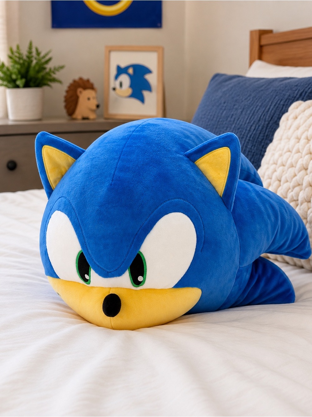 Sonic the Hedgehog Mega Plush Toy (15 inch)